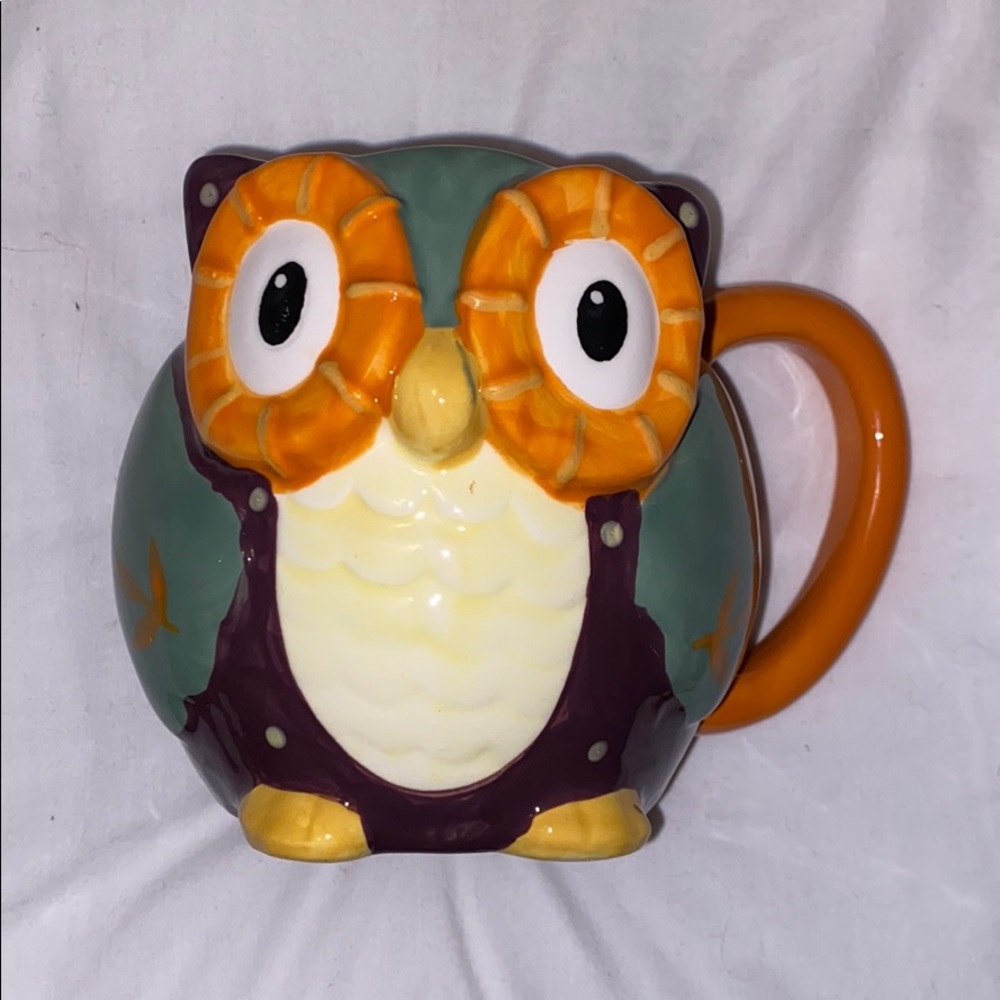 Cute ceramic owl mug